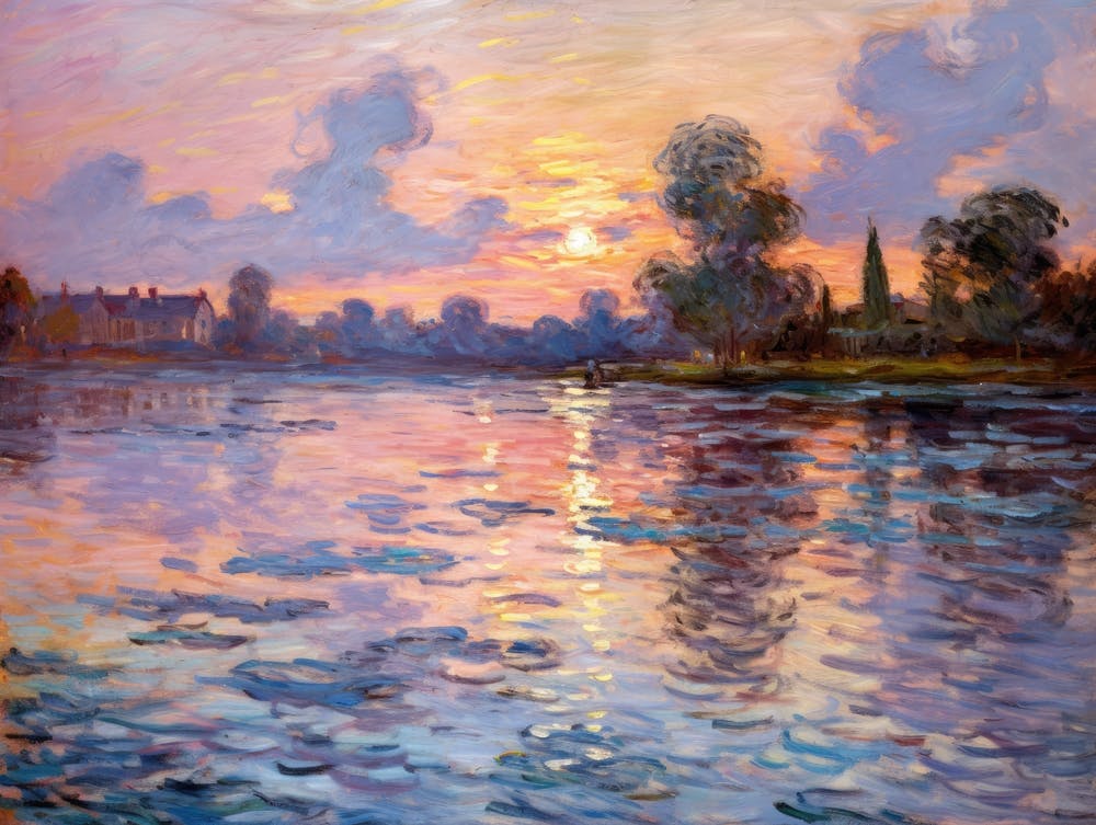 Sunset On The Seine 4