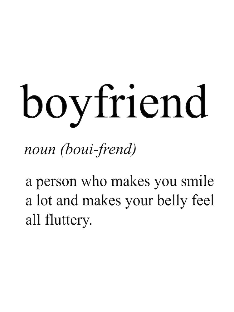 Boyfriend Definition Meaning