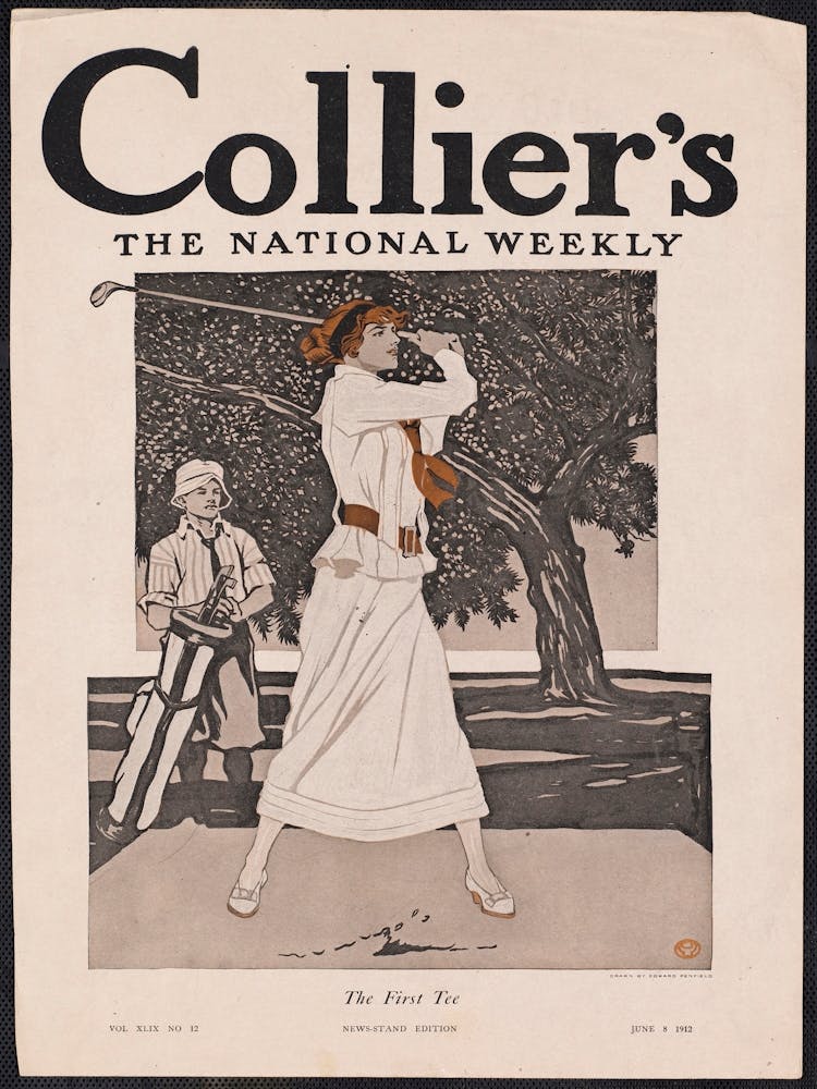 Collier S, The National Weekly, The First Tee, Edward Penfield