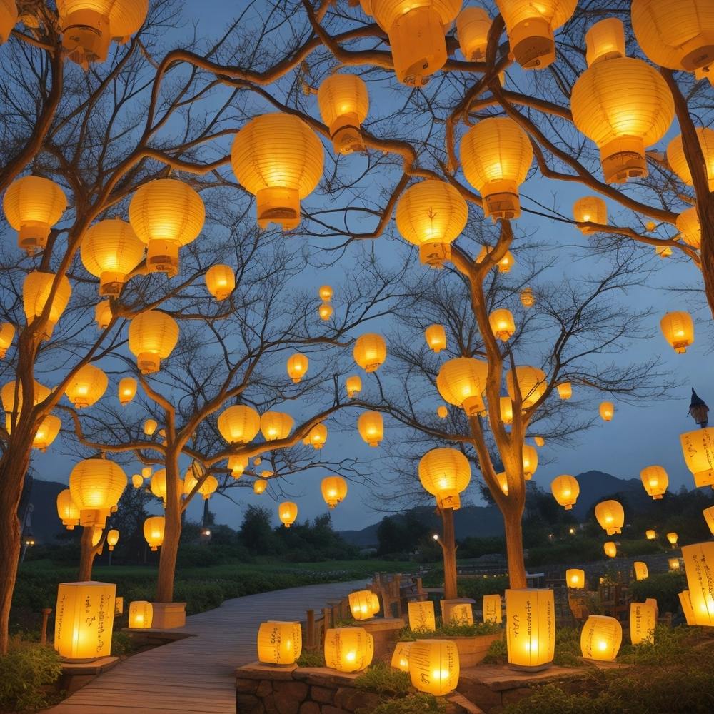 Love Wish Lanterns