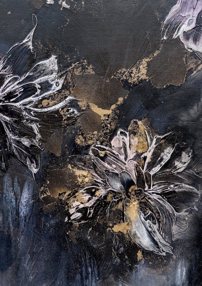Dark Flower Painting 1