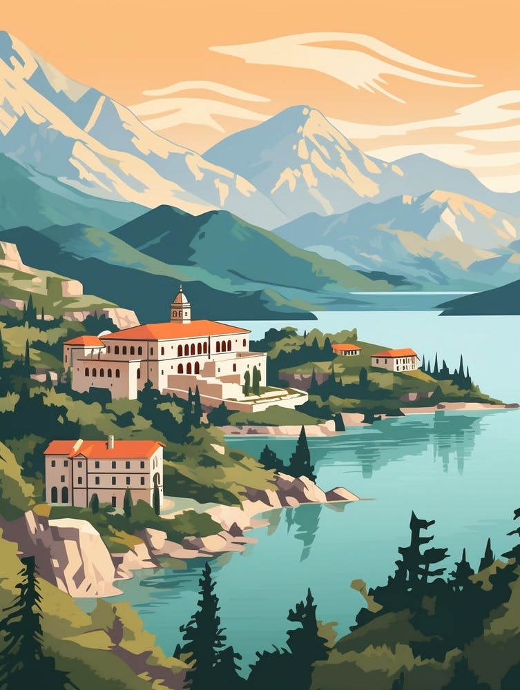 Montenegro 5 Travel Illustration