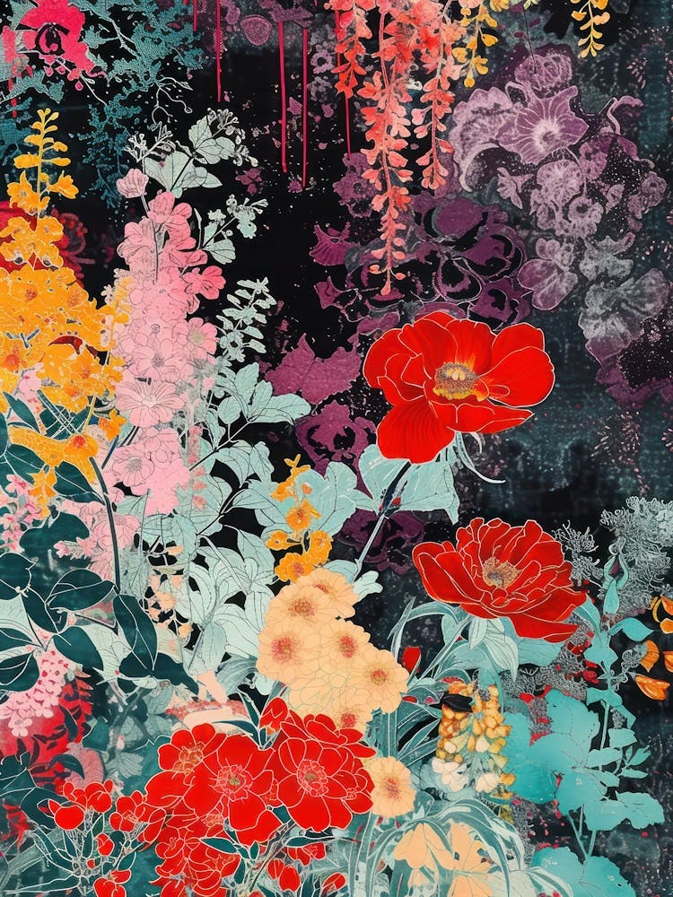 Hokusai Great Japan Botanical Japanese 3