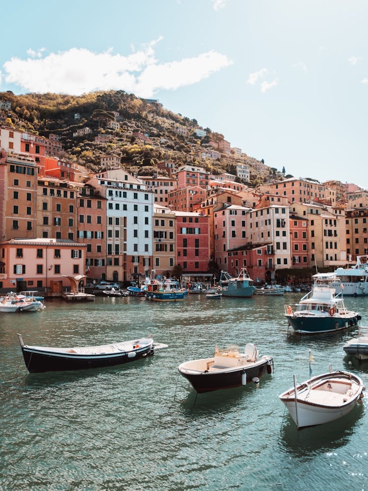 Camogli Liguria Boats | Italy travel houses