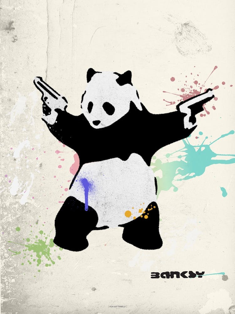 Panda |Street Art Digital | Pop Art 2025