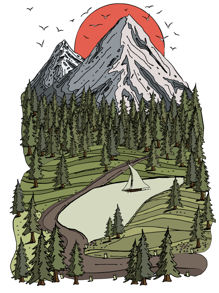 Sailor In The Mountains