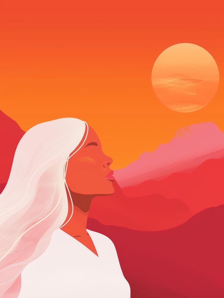 Sunrise In The Mountains 2