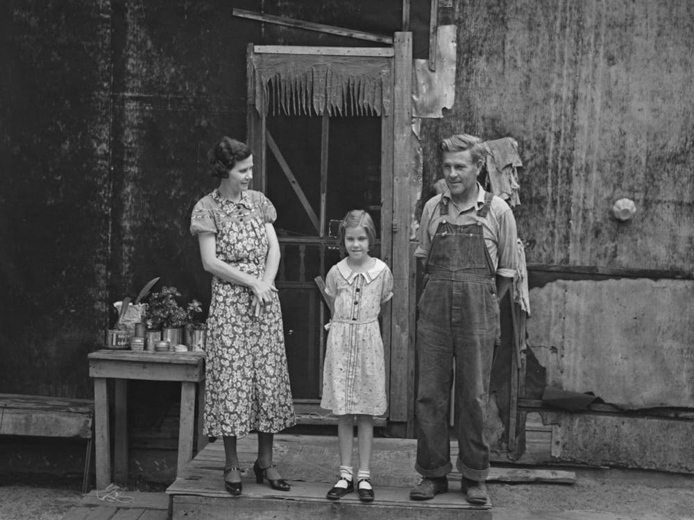 Untitled Photo, Possibly Related To Family Of Henry Mcpeak, Near Black River Falls, Wisconsin By Russell Lee