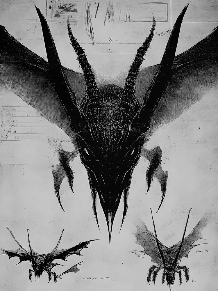 Drachen und Libellen