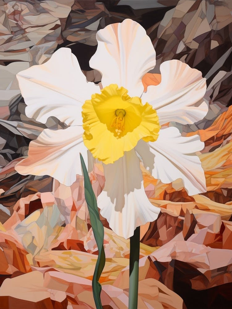 Daffodil 2 Flower Painting