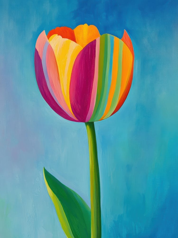 Rainbow Tulip 1
