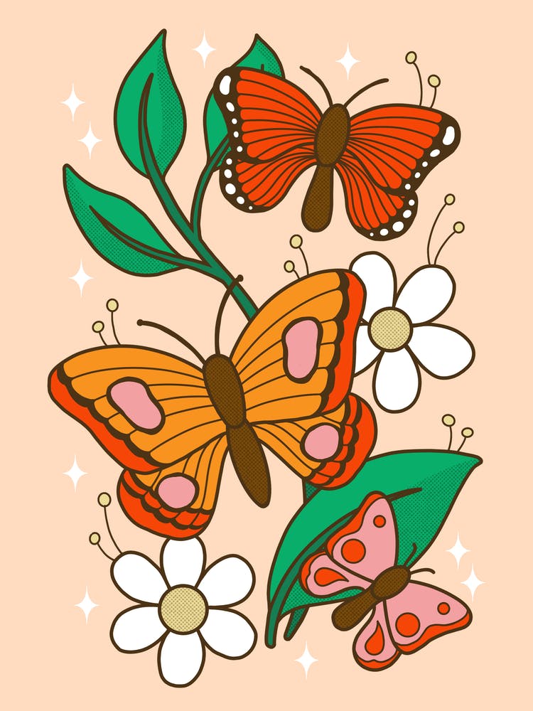 Vintage Butterflies