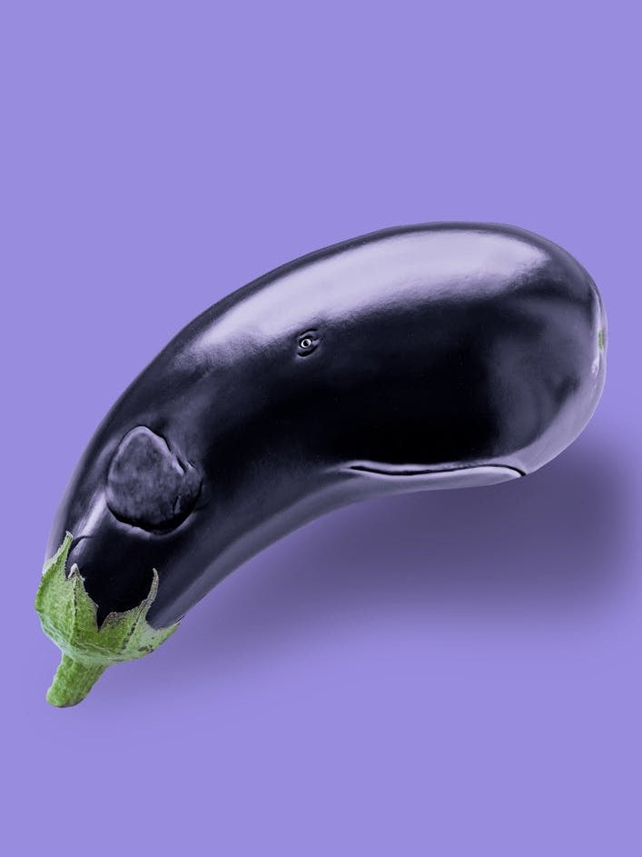 Eggplant Whale