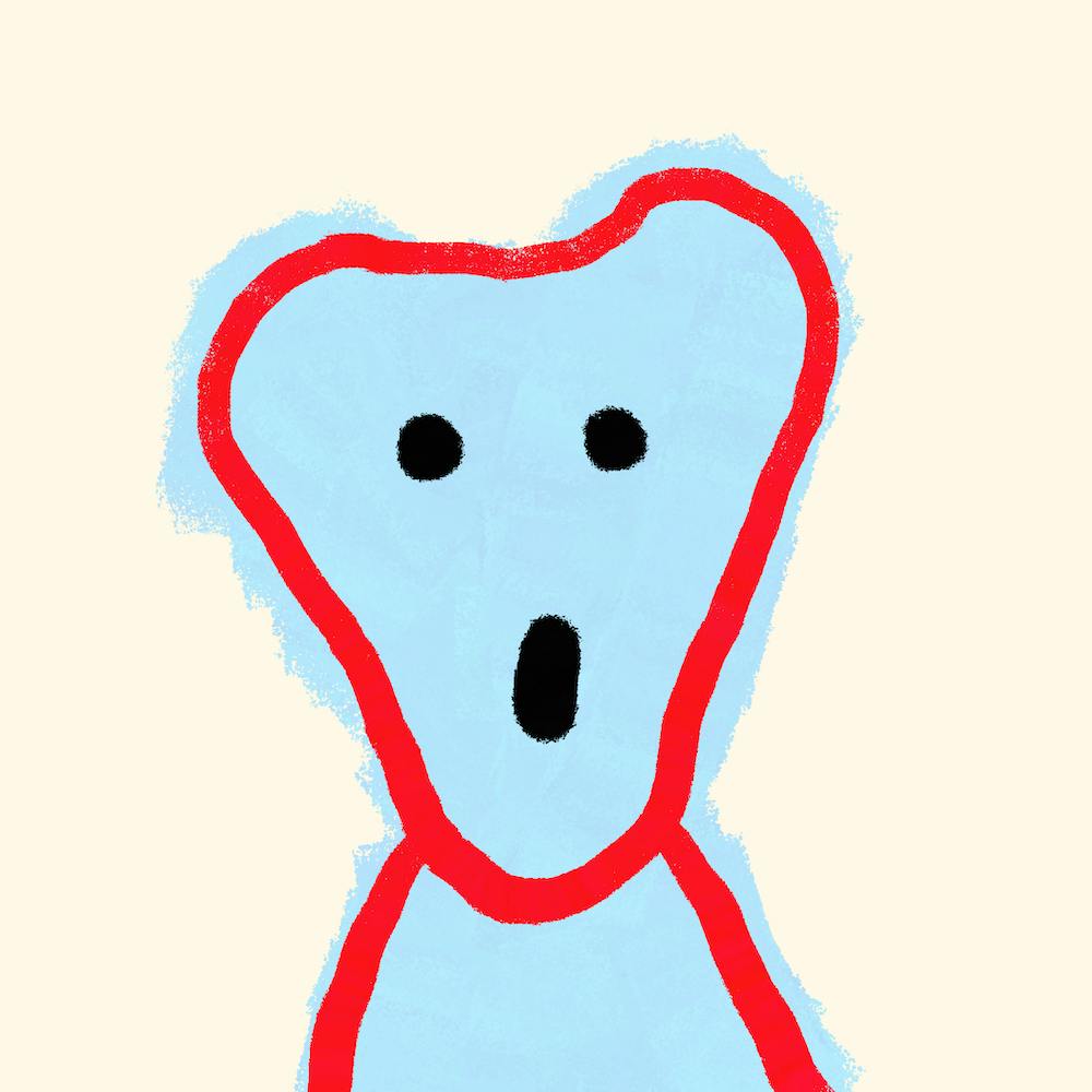 Red Face Puppy ❤️🐶💙