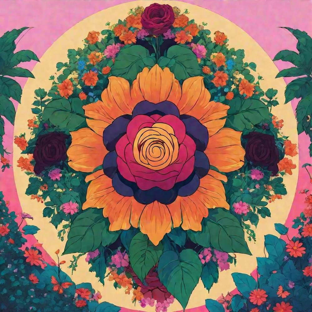 Floral Fours
