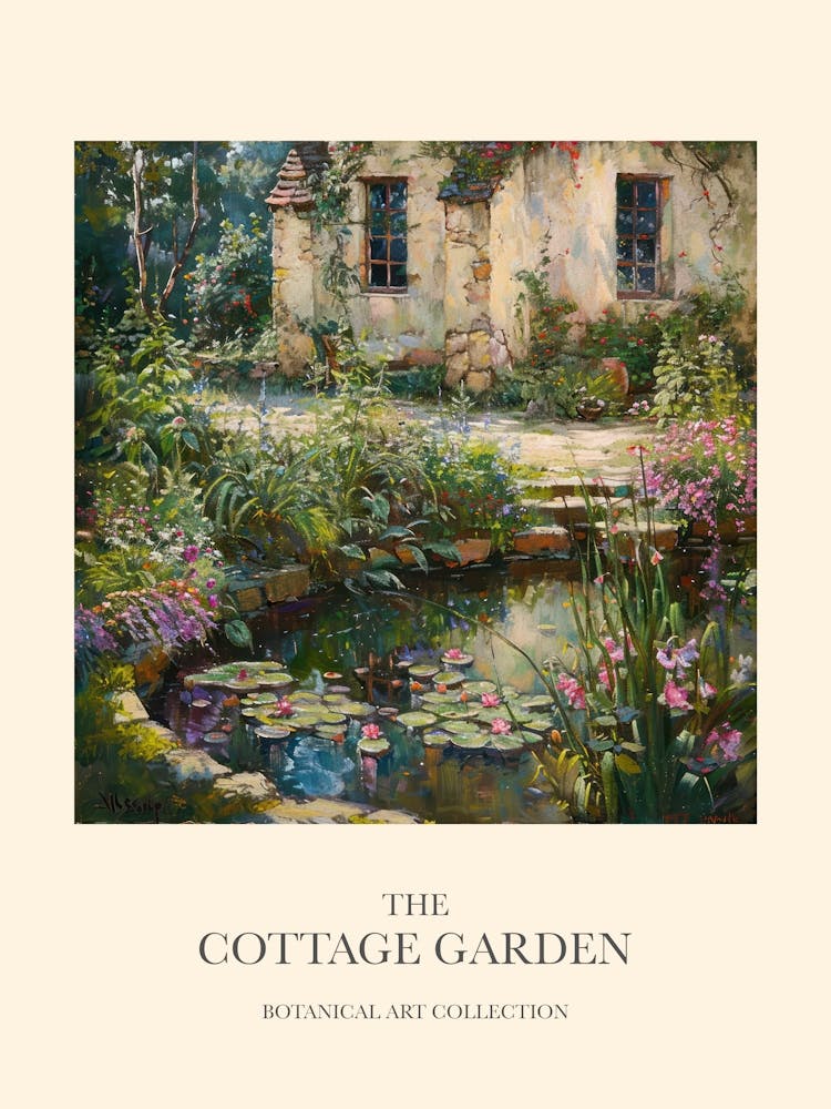 Cottage Dream Cottage Garden Poster 7