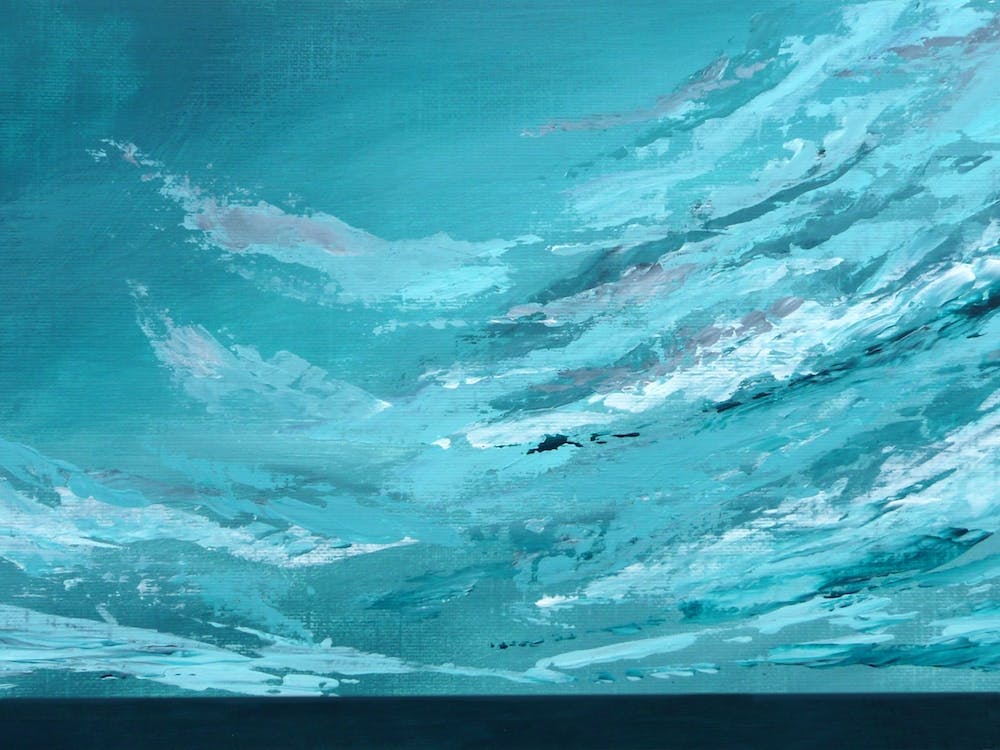 Turquoise Cloudscape