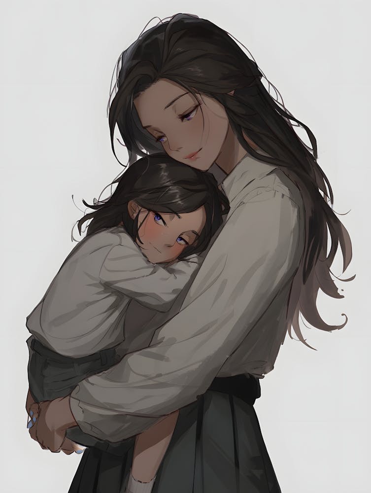 Embracing Warmth – A Moment of Comfort and Connection