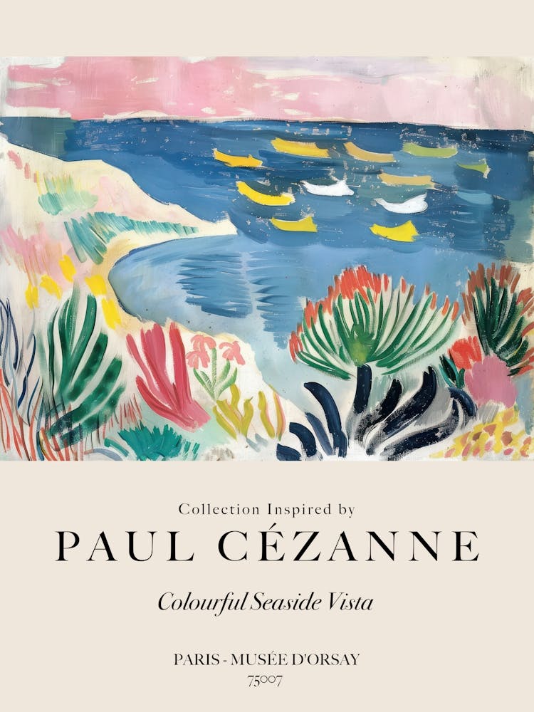 Colourful Seaside Vista