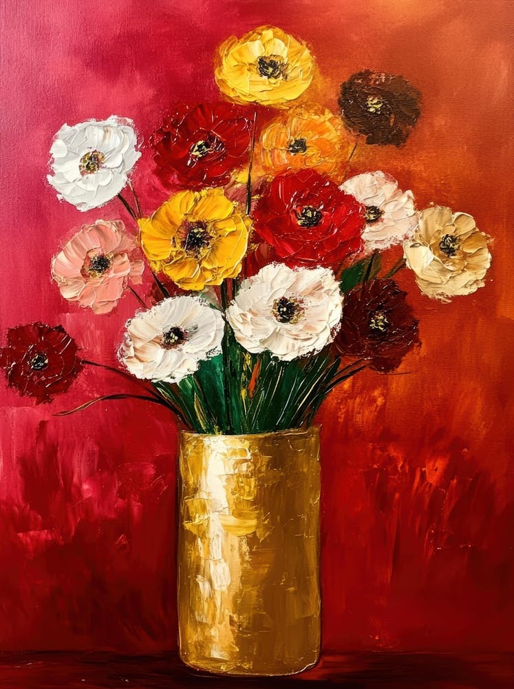 Flowers In A Vase 226