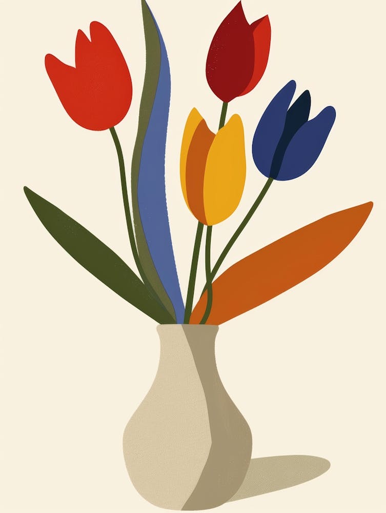 Tulips In A Vase 33