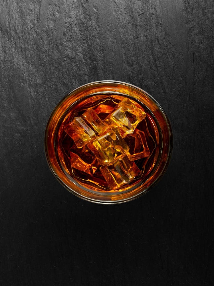 Verre à Whiskey — Affiche/tableau de cuisine, art photographique