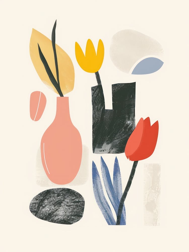 Abstract Objects Collection Flat Illustration 1