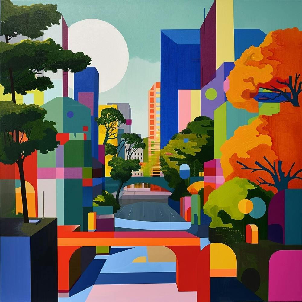 Abstract Travel Collection Tokyo Japan 4