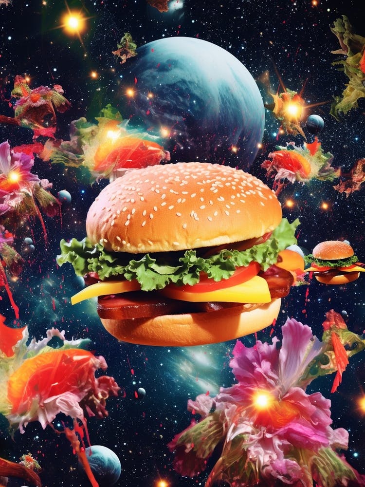 Hamburger Space Collage 1