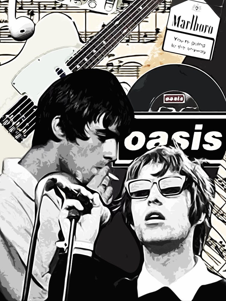 oasis brit pop band music 4