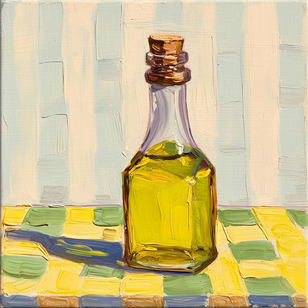 Olive Oil Pastel Checkerboard Background 2
