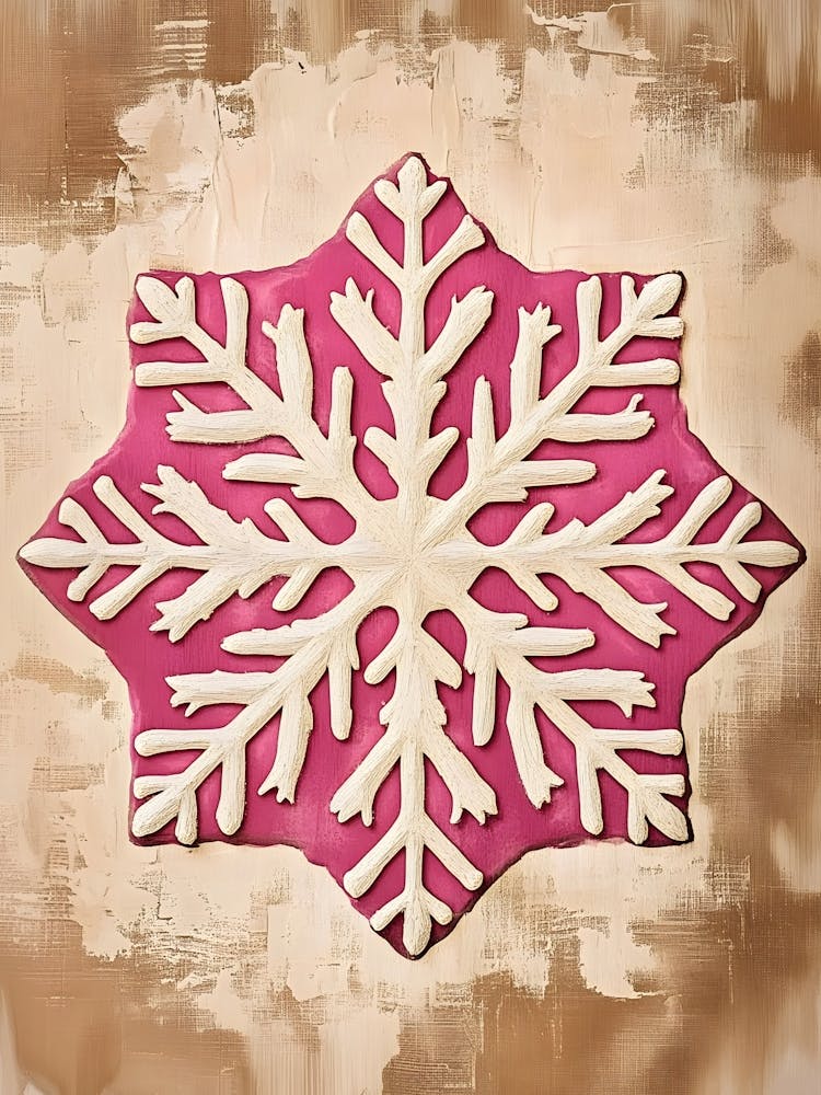 Snowflake Canvas Art