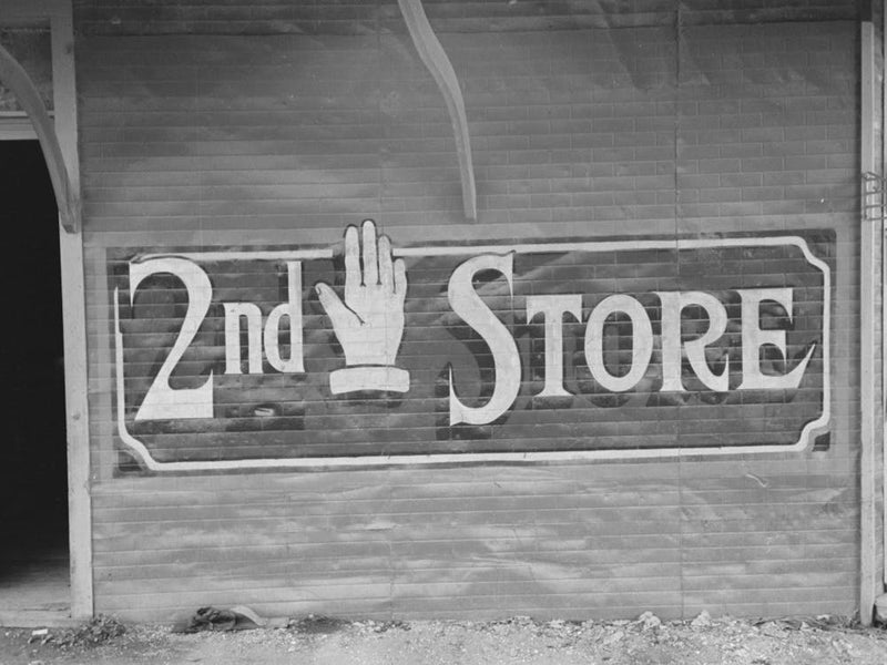 Sign, Morgan City, Louisiana By Russell Lee