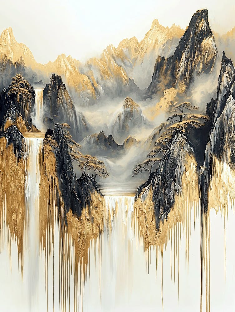 Pamir'S Luster Abstract Glow