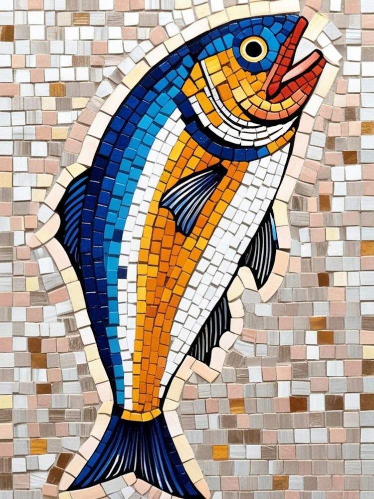 Mosaic Fish 1
