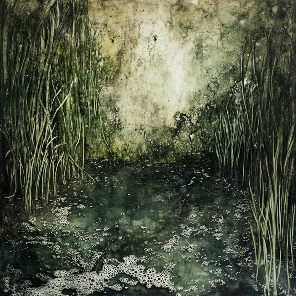 Pond With Reeds
