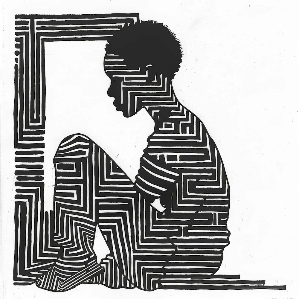 Child In A Maze