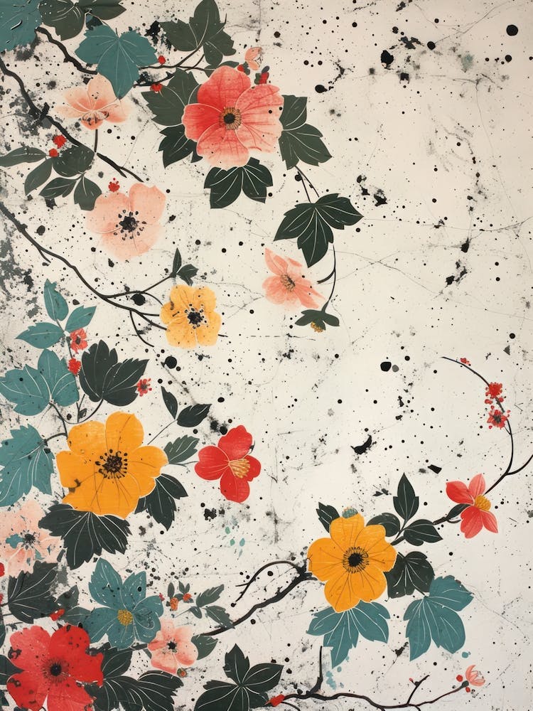 Hokusai Great Japan Botanical Japanese 17