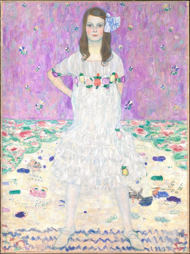 Girl In A White Dress 1