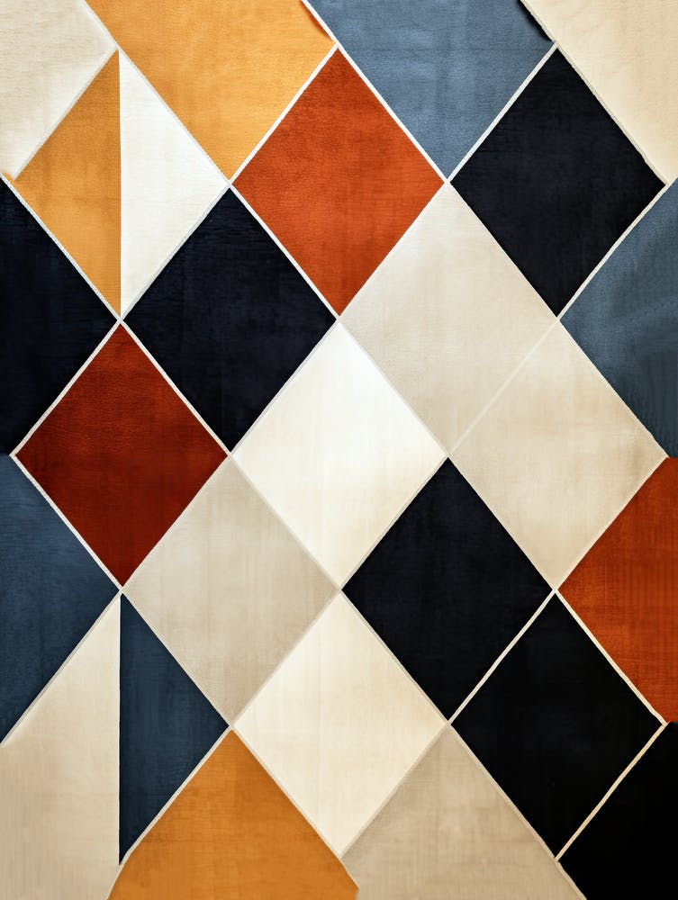 Mid Century Modularity; Geometric Abstract Patterns