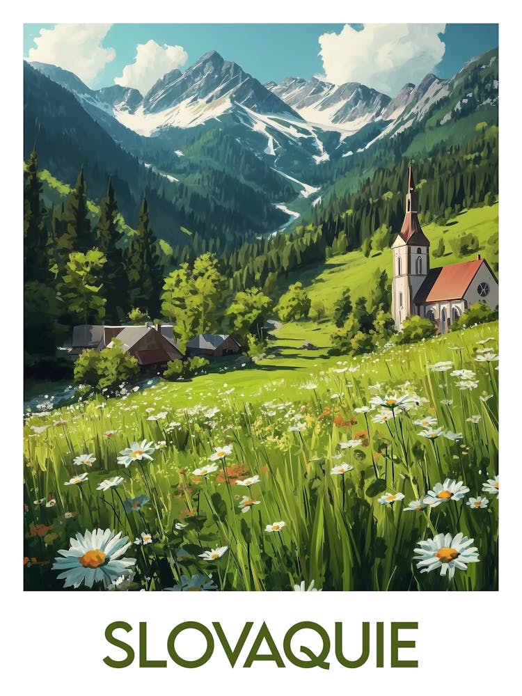 Reiseposter Slowakei