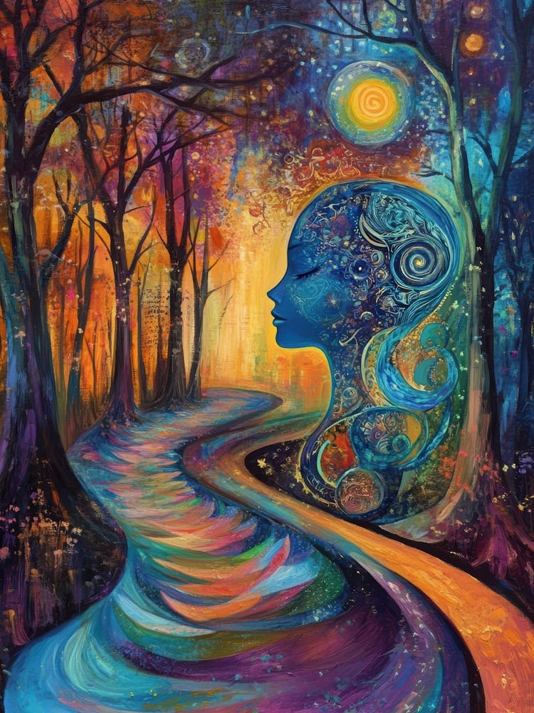 Woman In The Forest 3