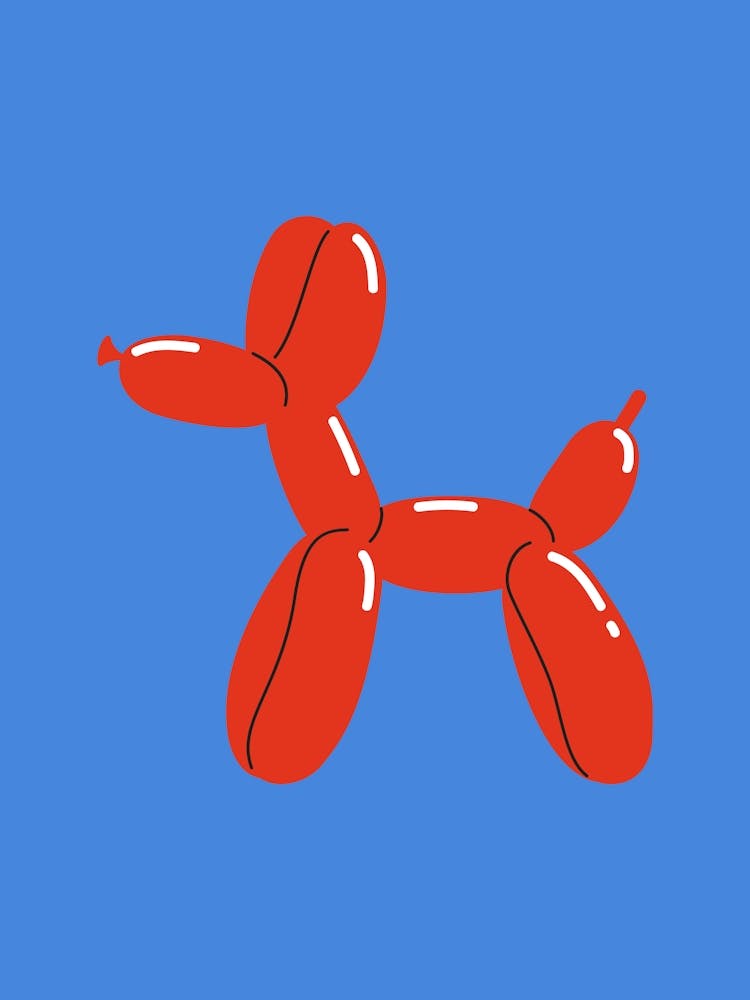 Balloon Dog Print
