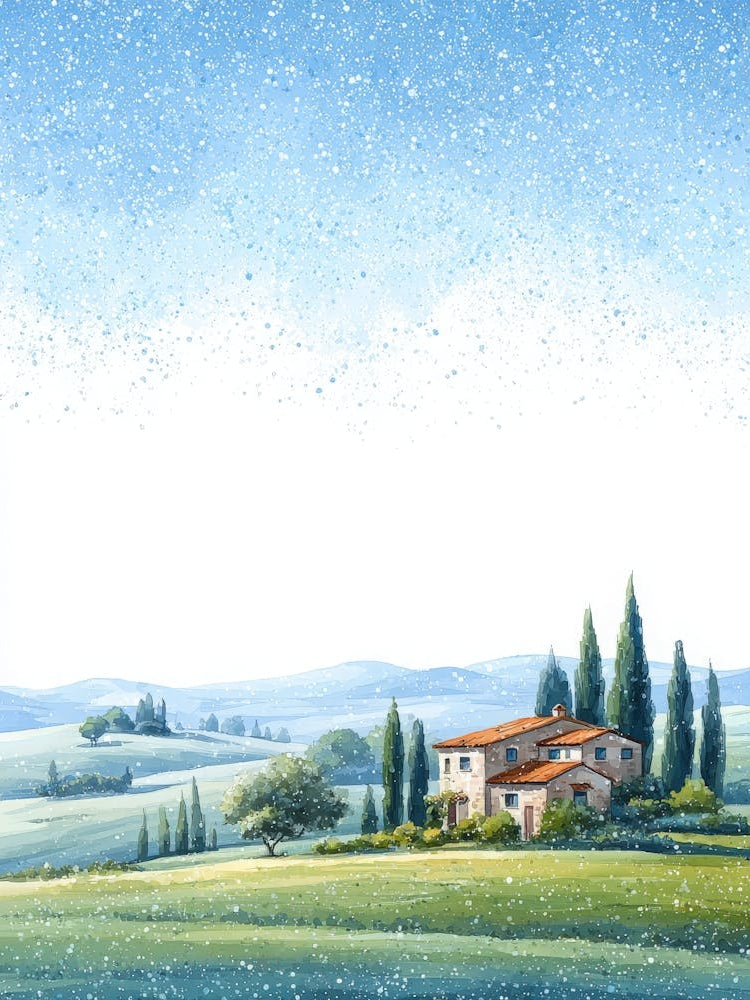 Aihrgdesign Isolated Watercolor Painting Of Countryside Lands 50652af7 F19e 4233 A8ab C647130a3643 0