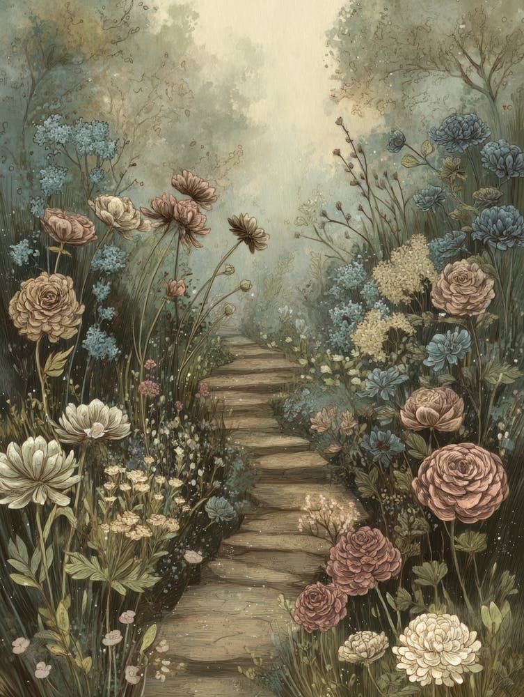 Pfad zum Garten