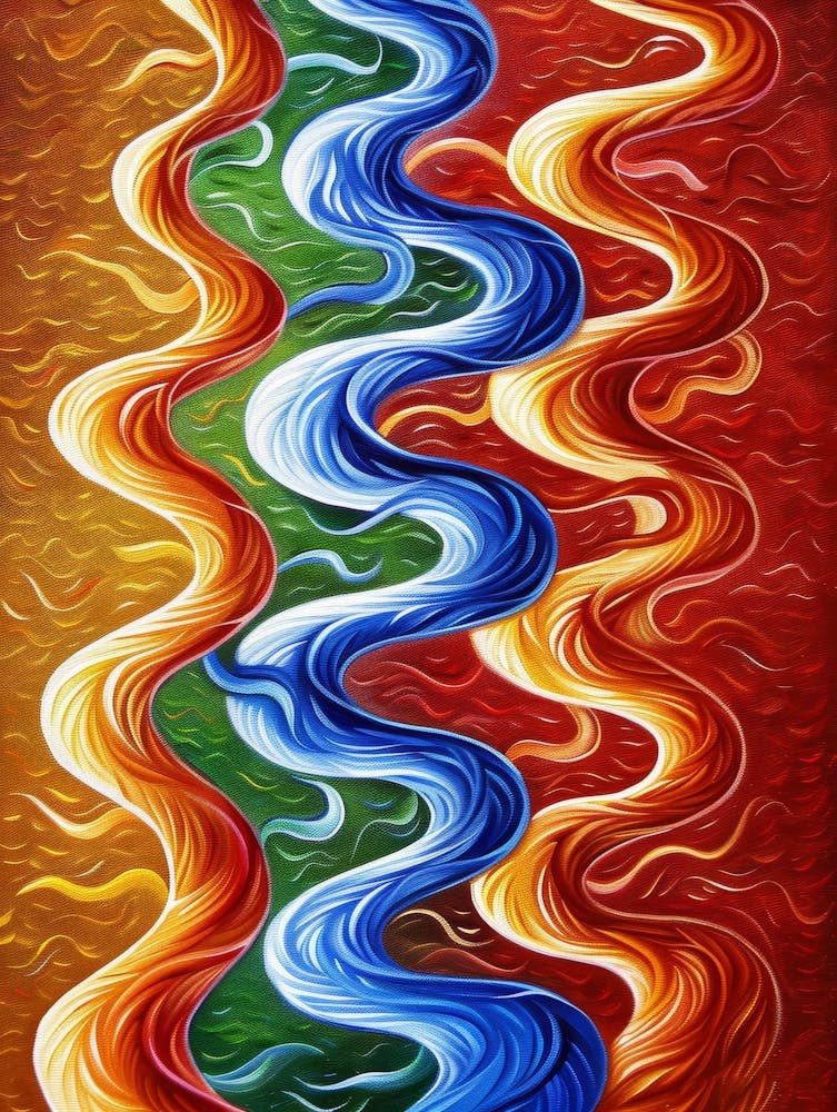 Abstract Of A River