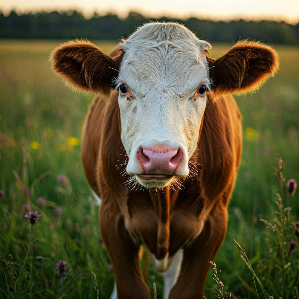 Cow In A Field 2