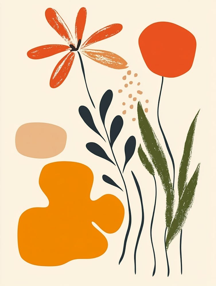 Abstract Floral Painting 21