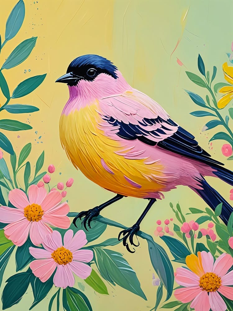 Bright Bird In The Garden no3