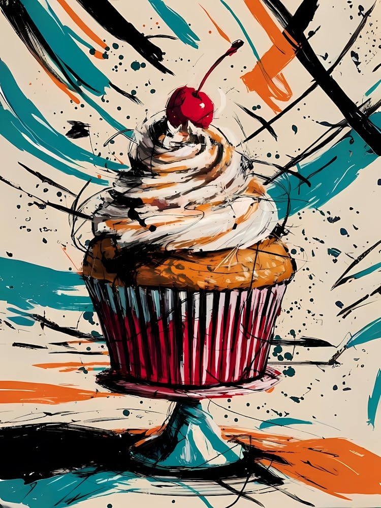 Cupcake Painting